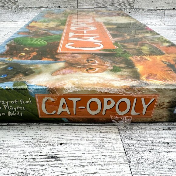 Brand NIB Sealed CAT-OPOLY Board Game A Feline Frenzy of Fun by Late for the Sky - Picture 8 of 12